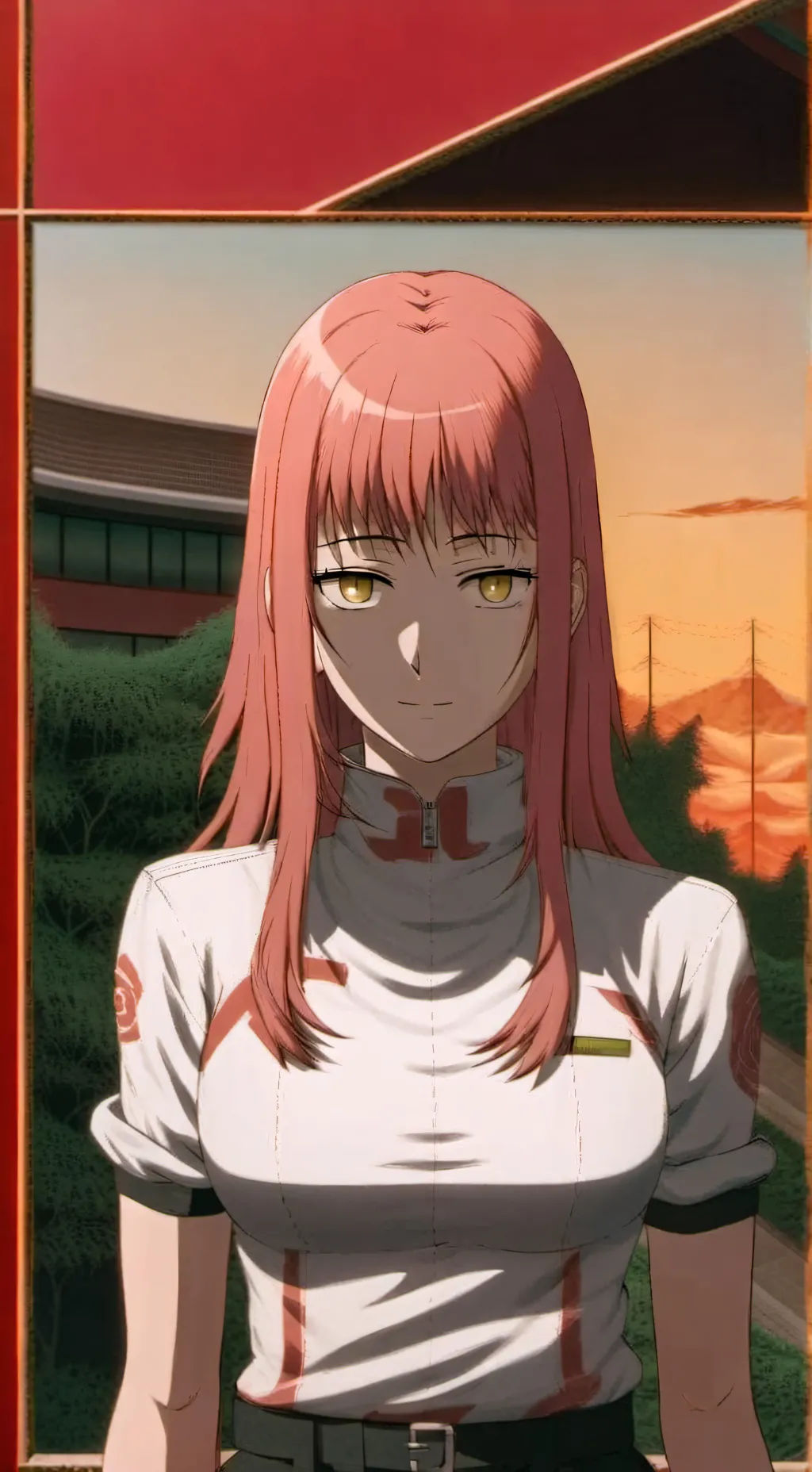ai character: Chainsaw man  background