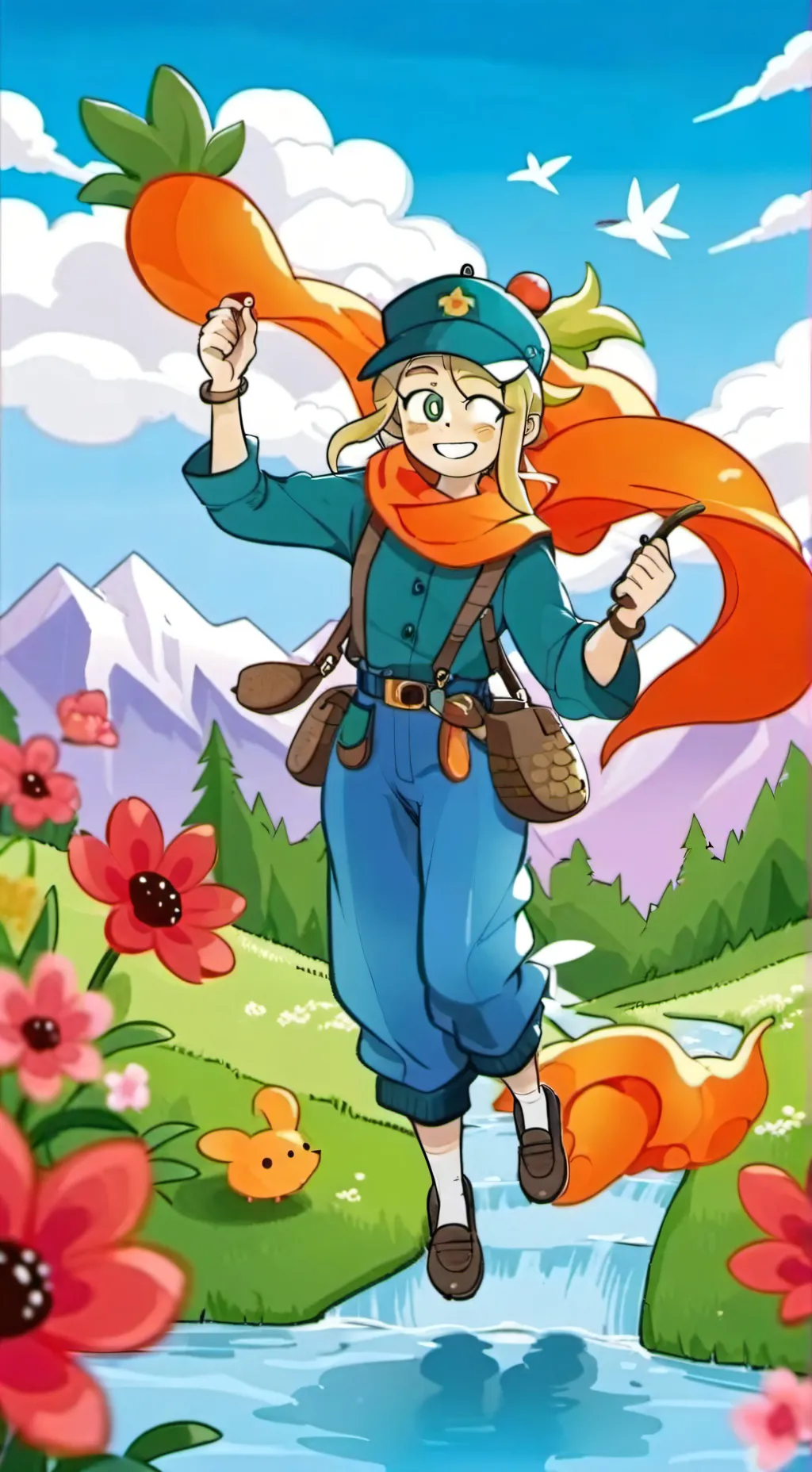 ai character: mundo torajo background