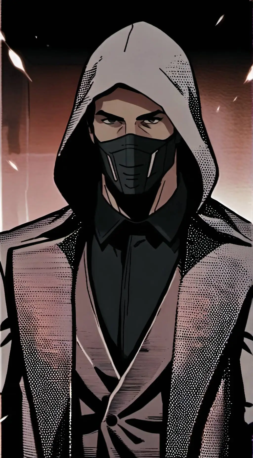 ai character: Front man  background