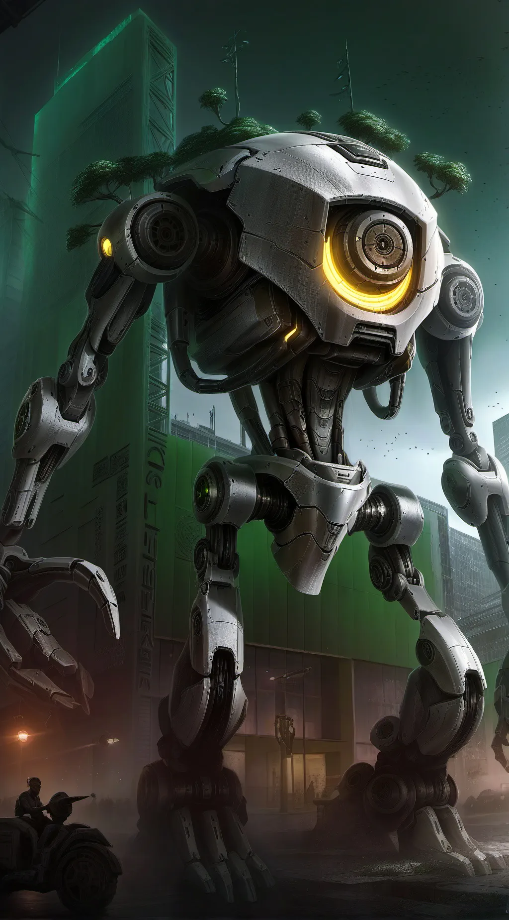 ai character: The Transorganic T background