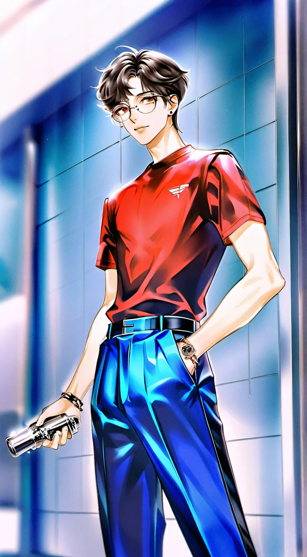 ai character: hi background