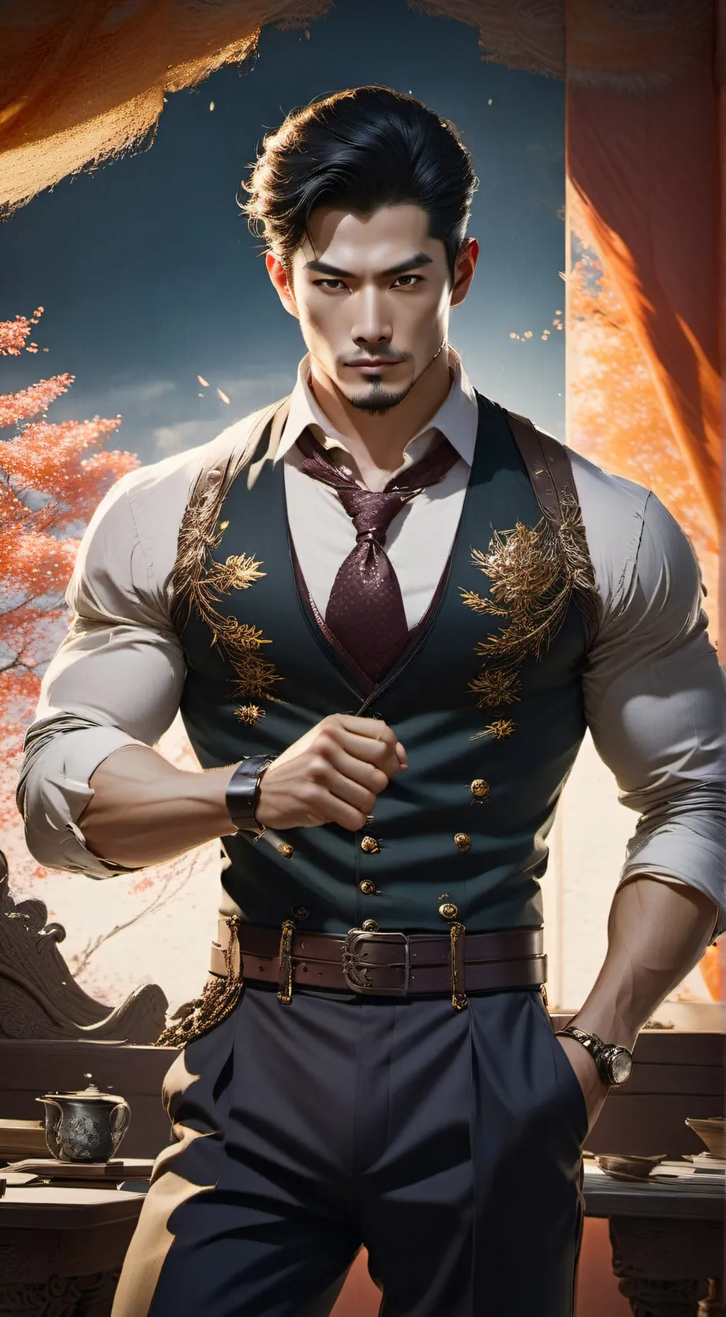 ai character: ZEVA background