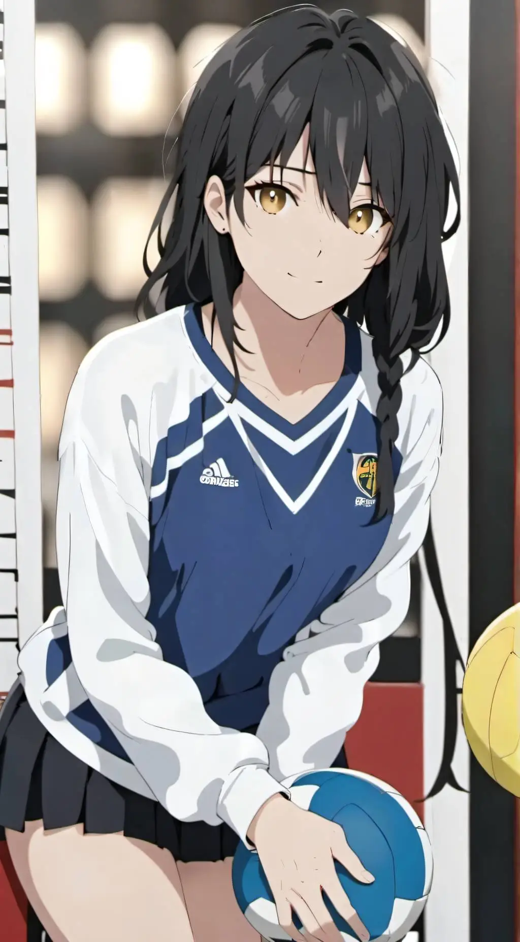 ai character: Martina  background
