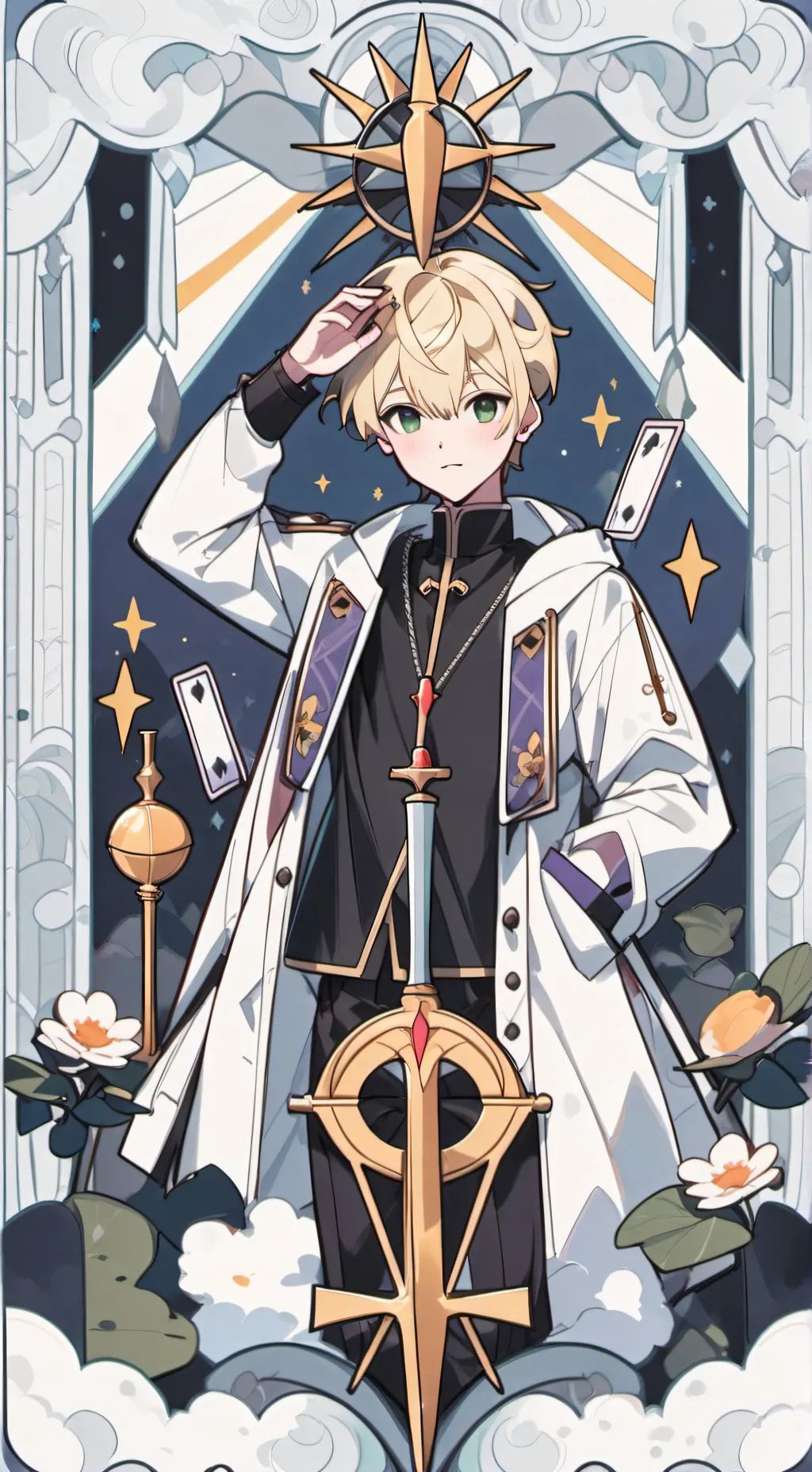 ai character: MIRIO! background
