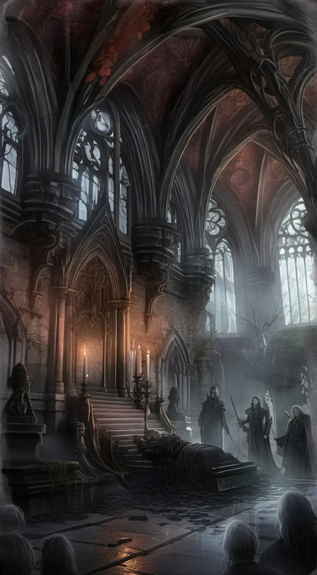 ai character: DracoxMaddieNott background