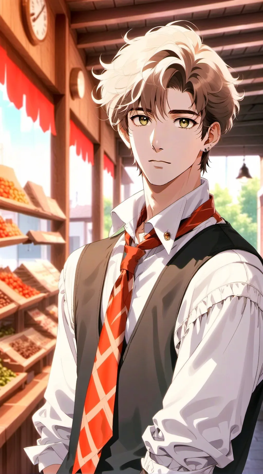 ai character: Benjamin  background