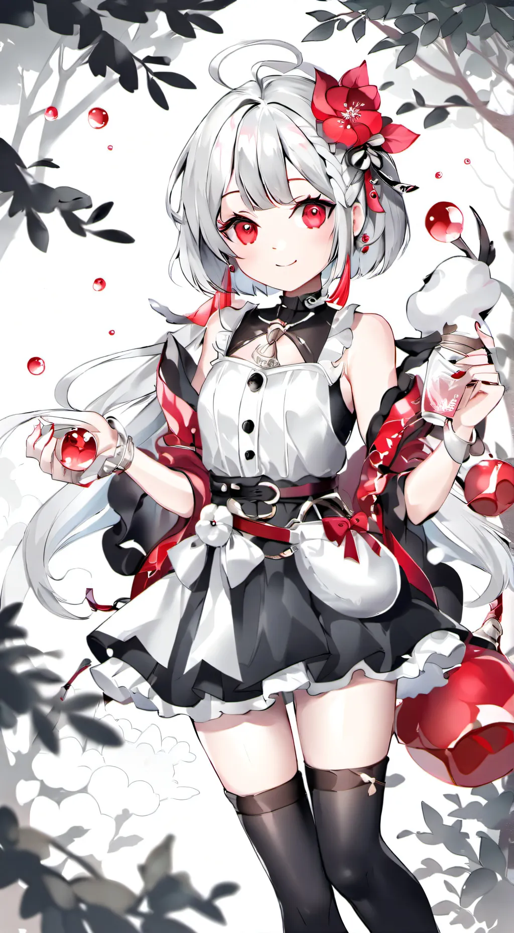ai character: Rich family background