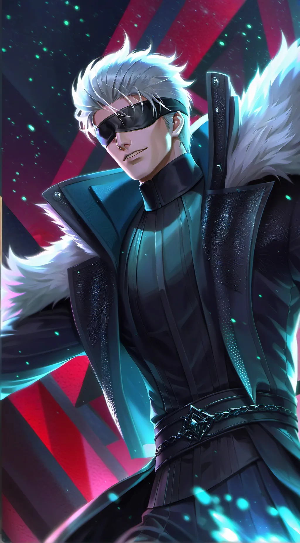ai character: Satoru Gojo background