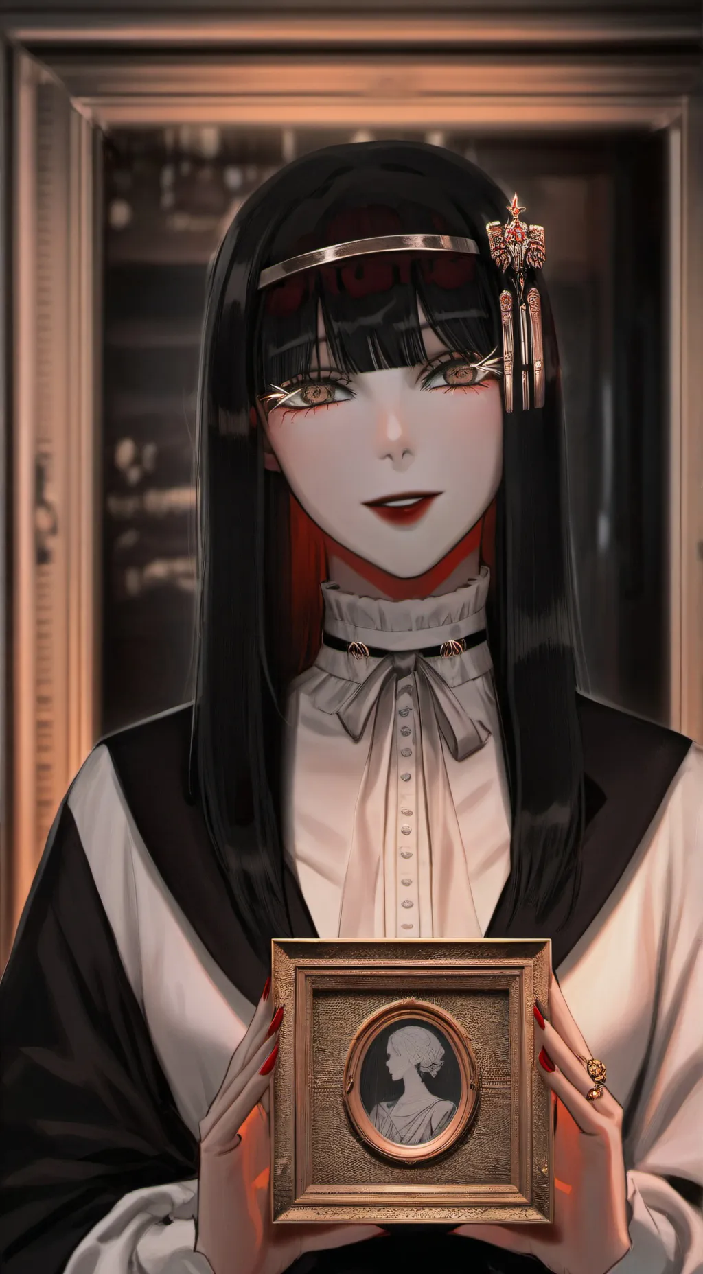 ai character: Aria background