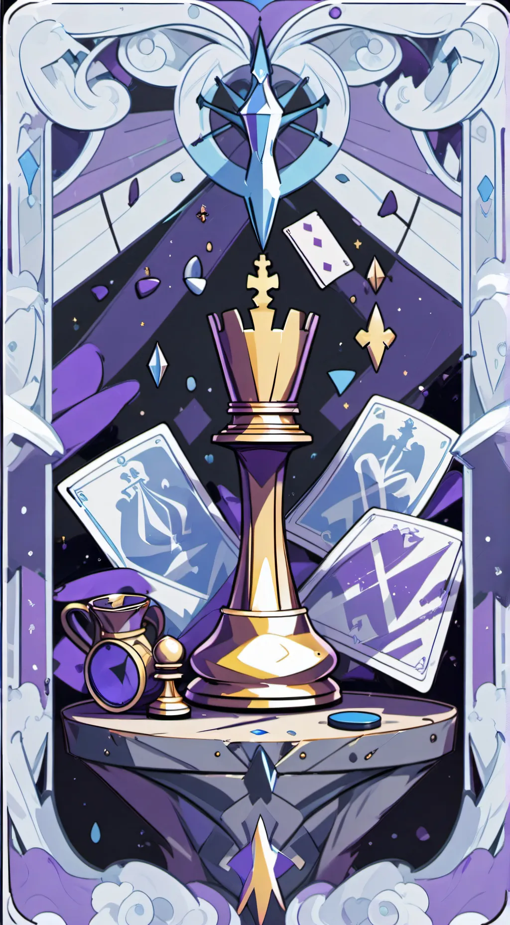ai character: Chess:D background