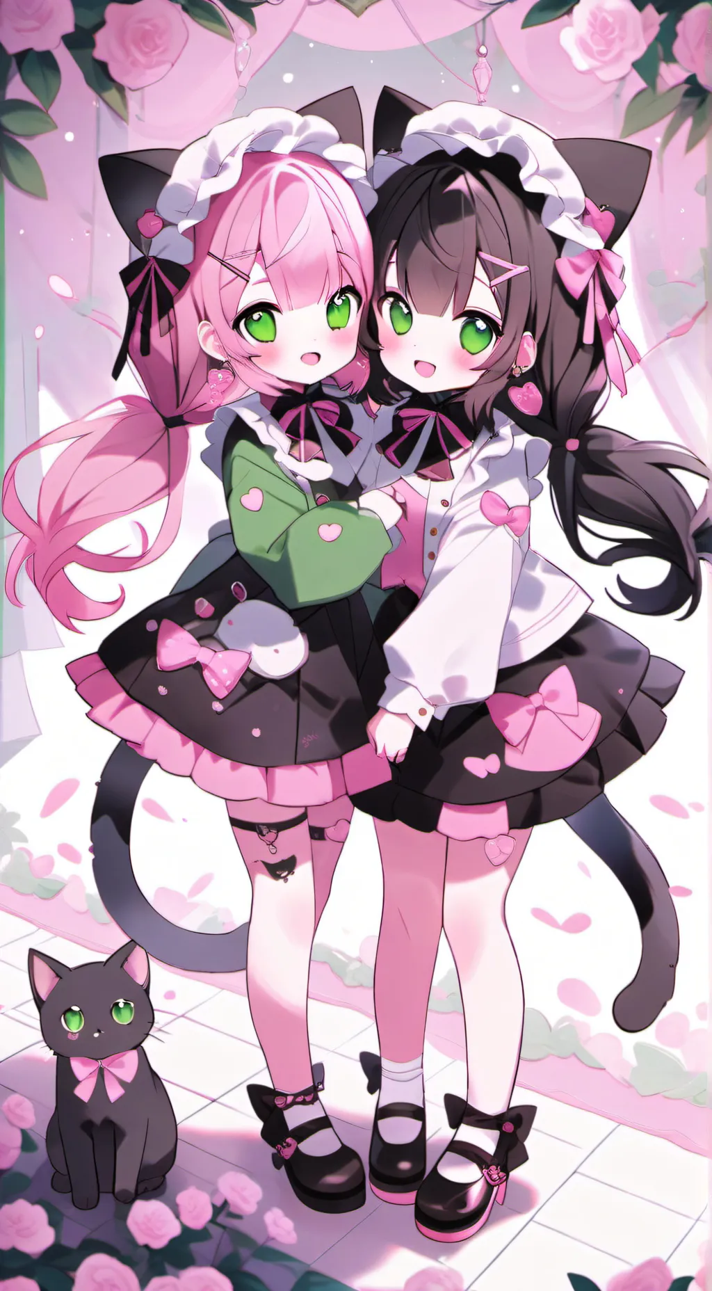 ai character: Jess & meiko background