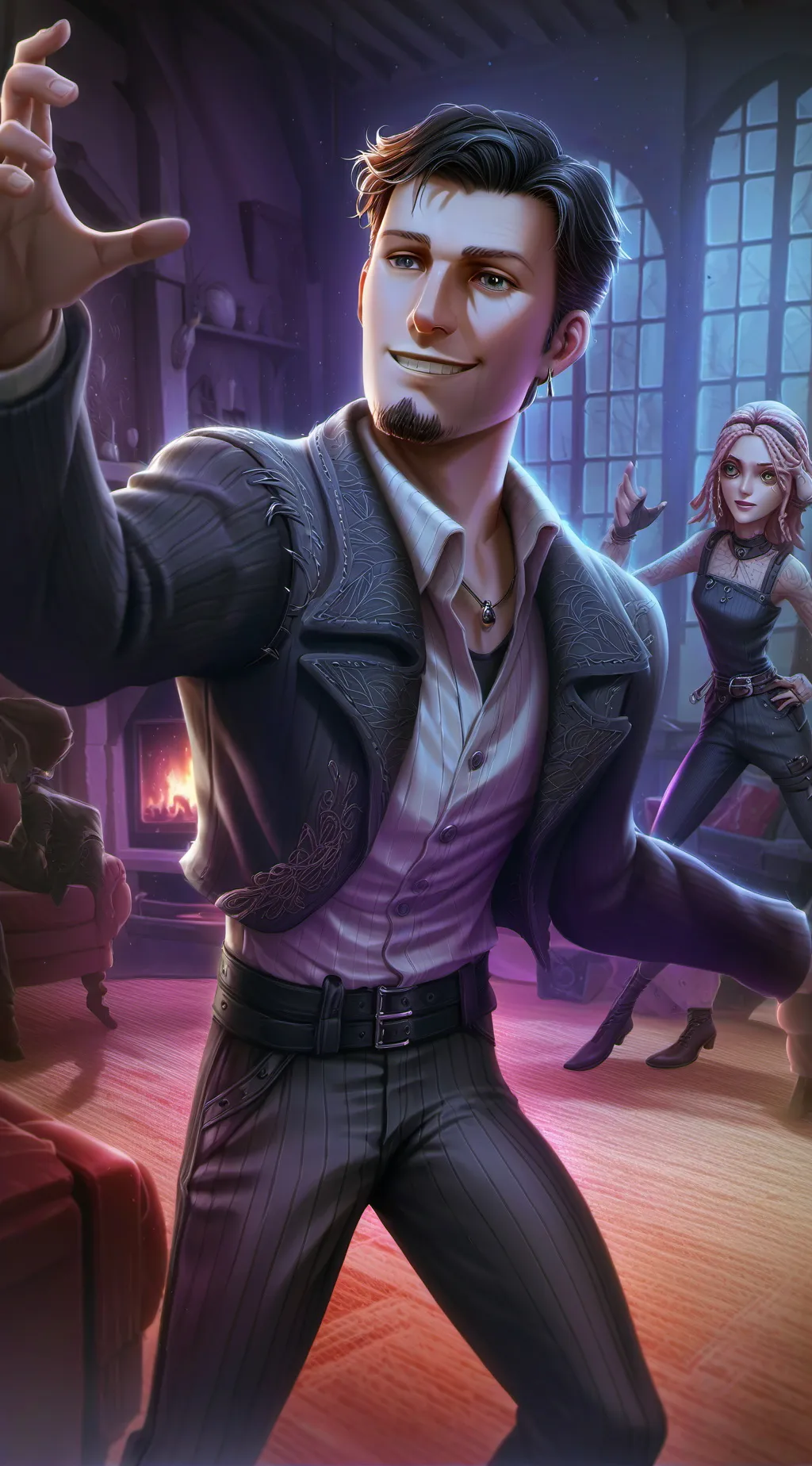 ai character: Gareth background