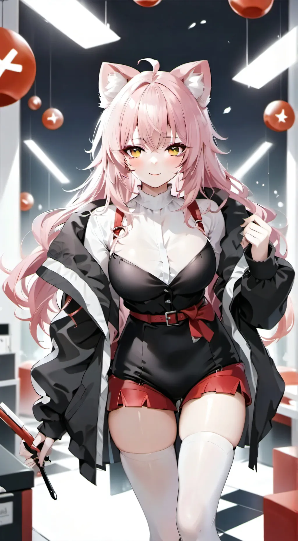 ai character: Andrea  background
