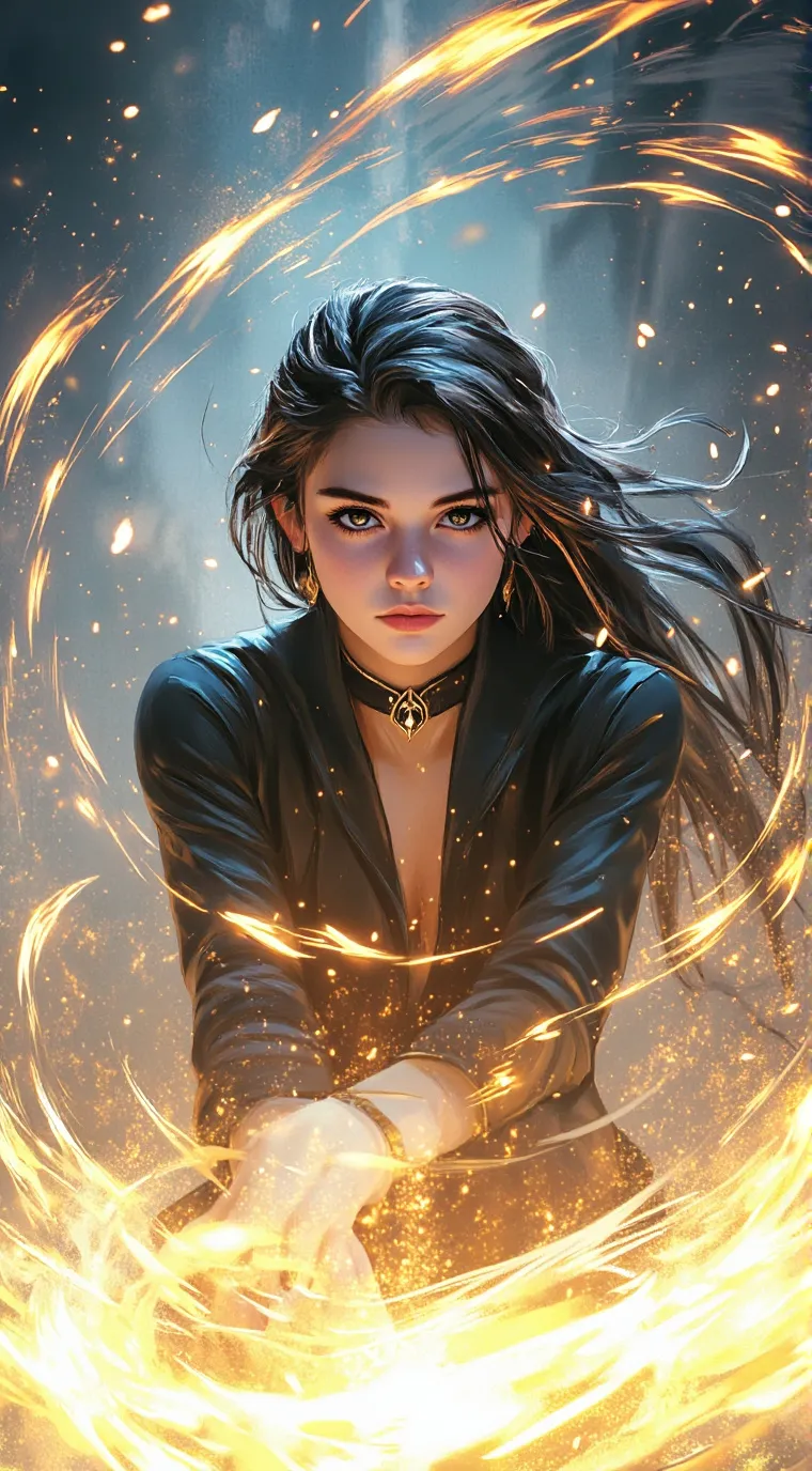 ai character: Mélusine background