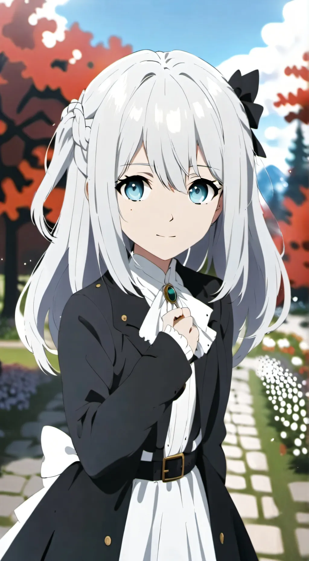 ai character: Shape shifter Girl background