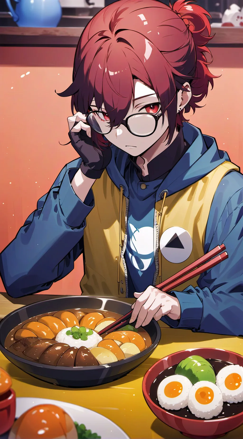 ai character: me and friends rec background