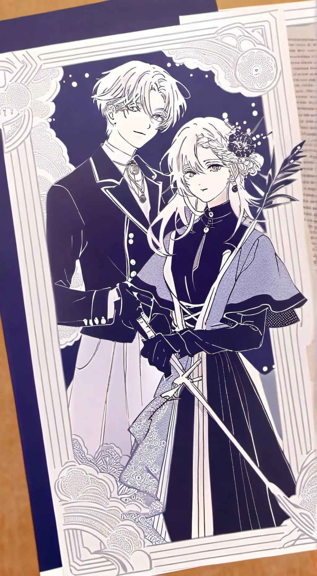 ai character: Sad class background