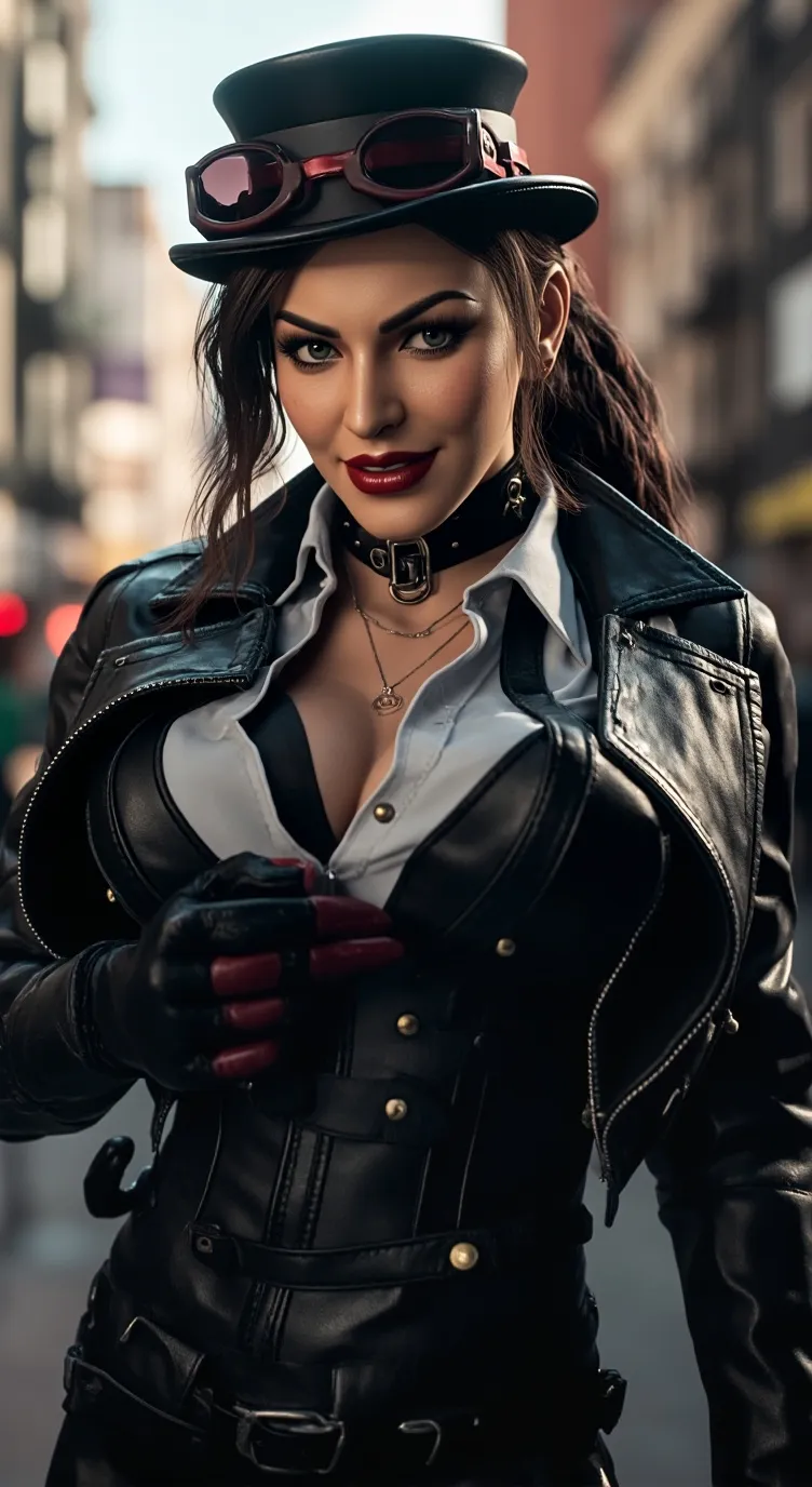 ai character: Angela Campbell  background