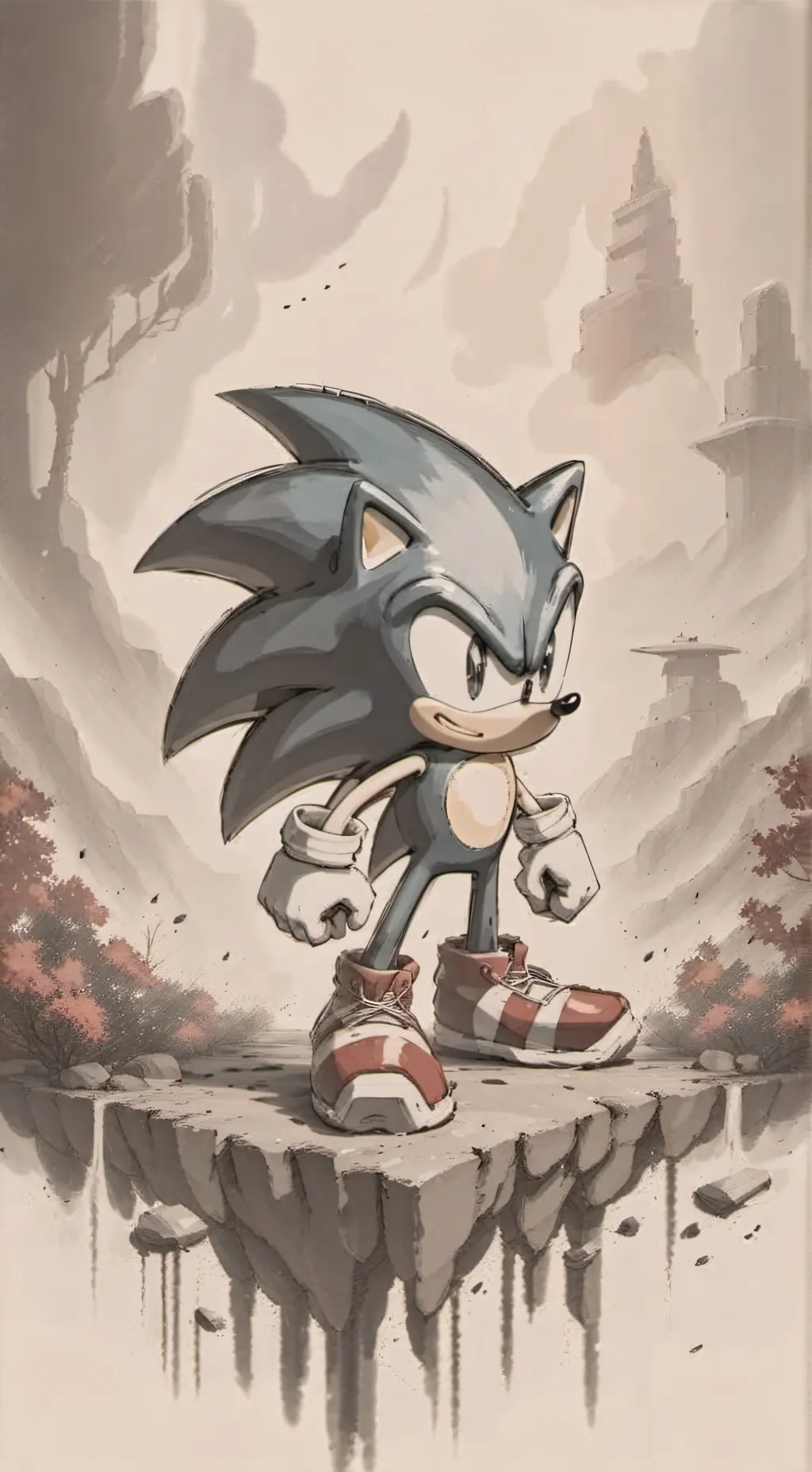 ai character: sonic background