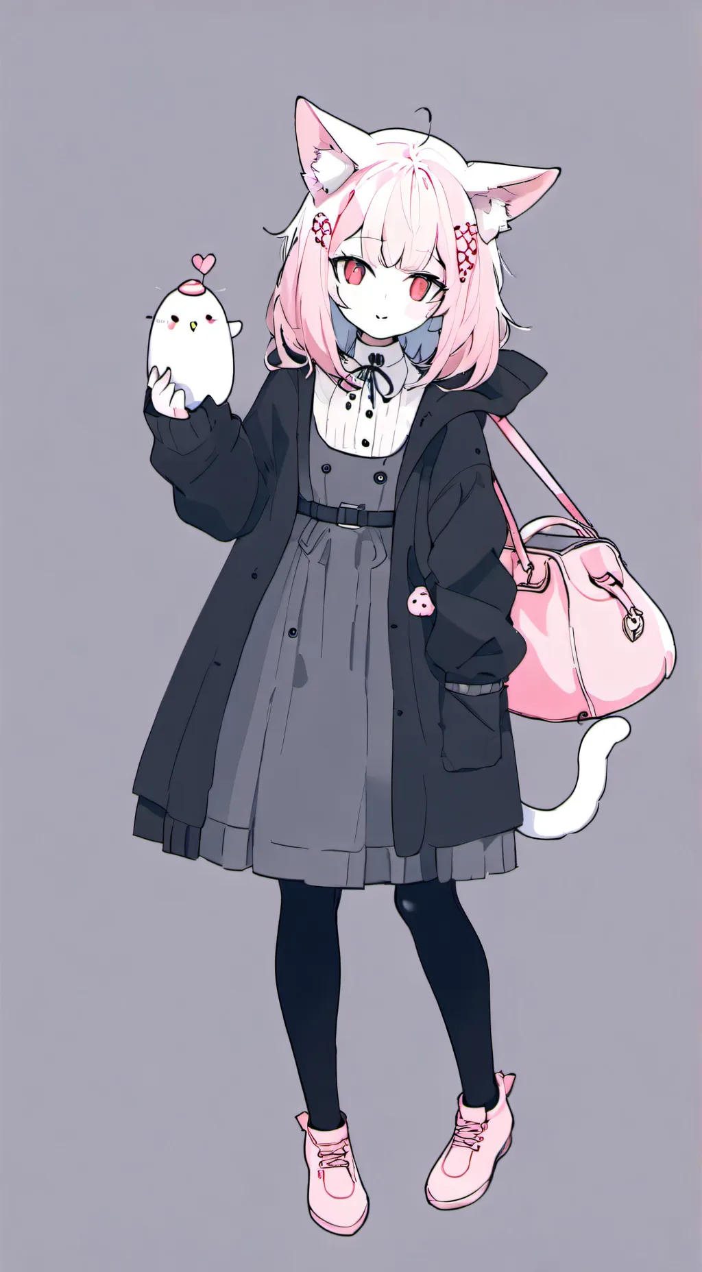 ai character: uwu cat background