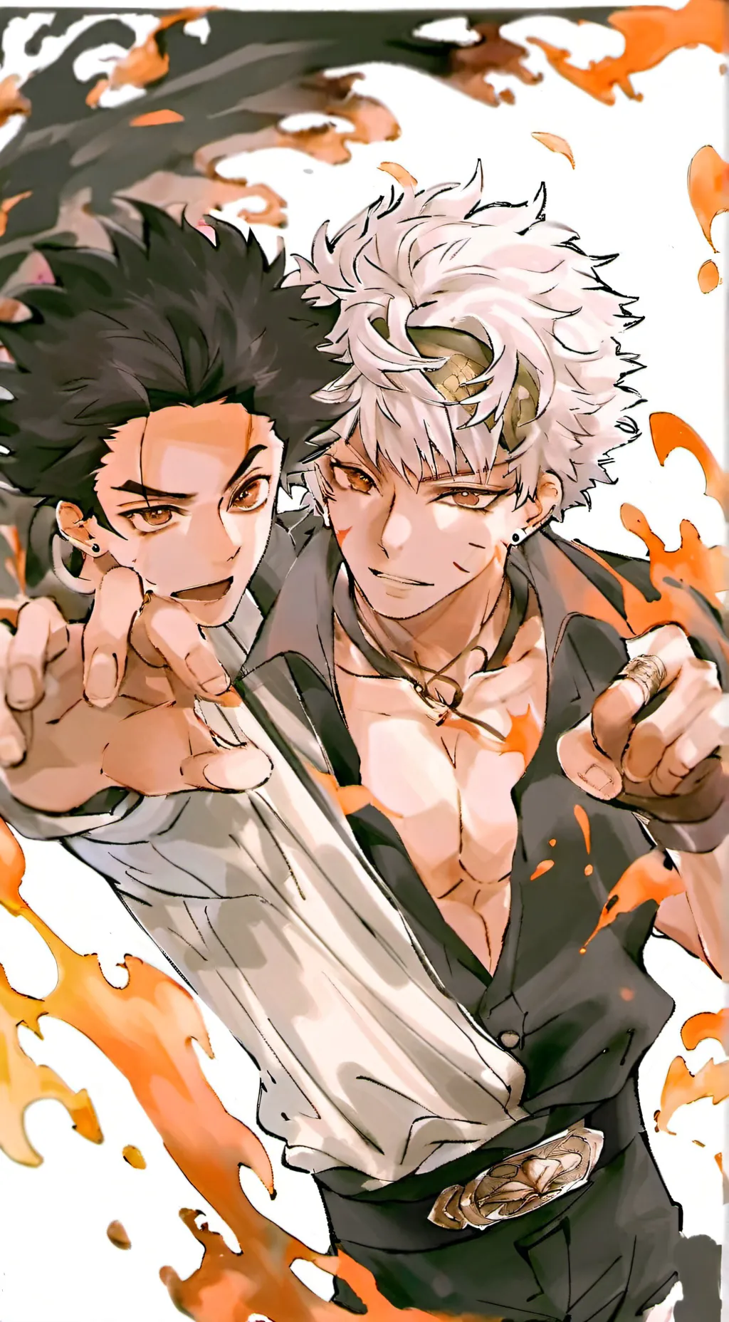 ai character: Kai and alex background