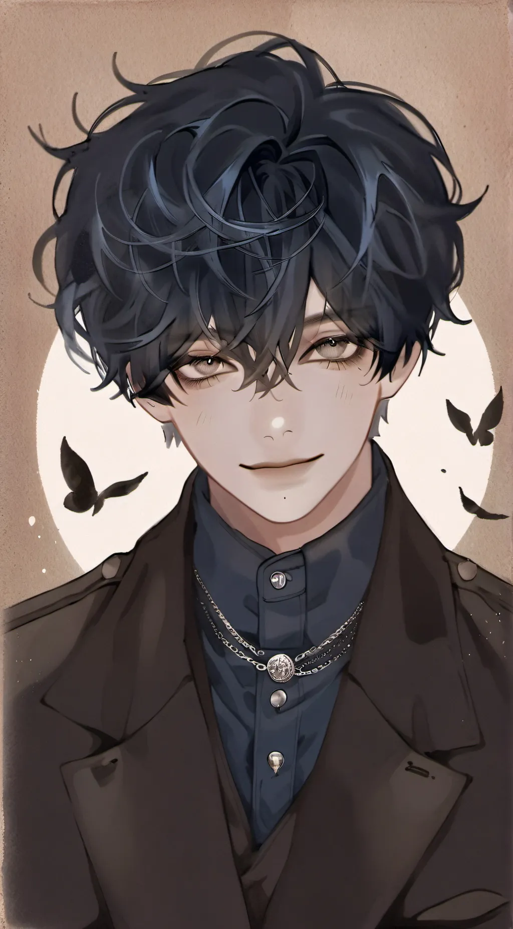 ai character: Mark background