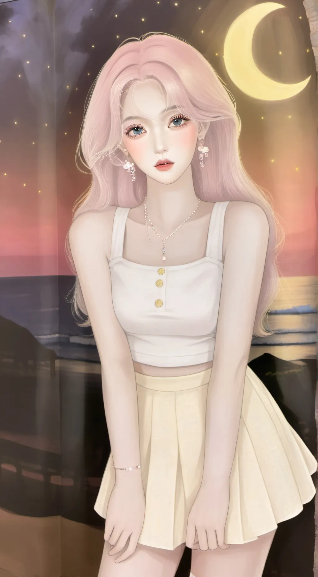 ai character: 🩷Riley🩷 background