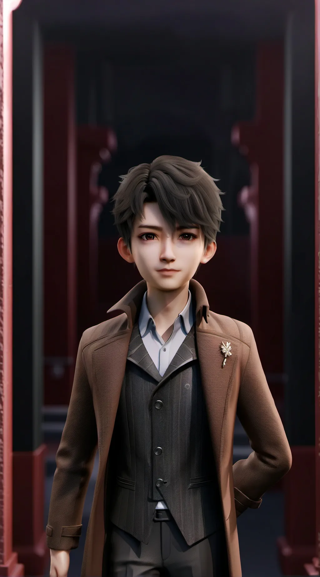 ai character: skibidi ohio background