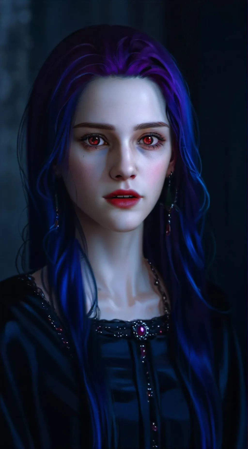 ai character: Vampire Rachel (2) background
