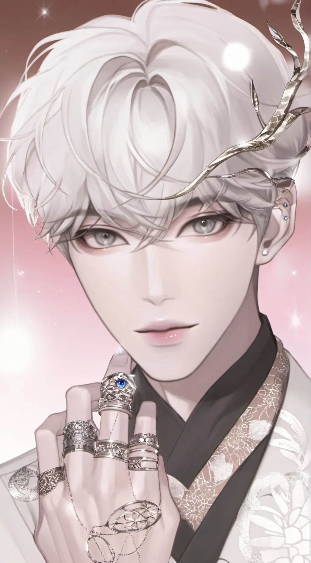 ai character: leon background