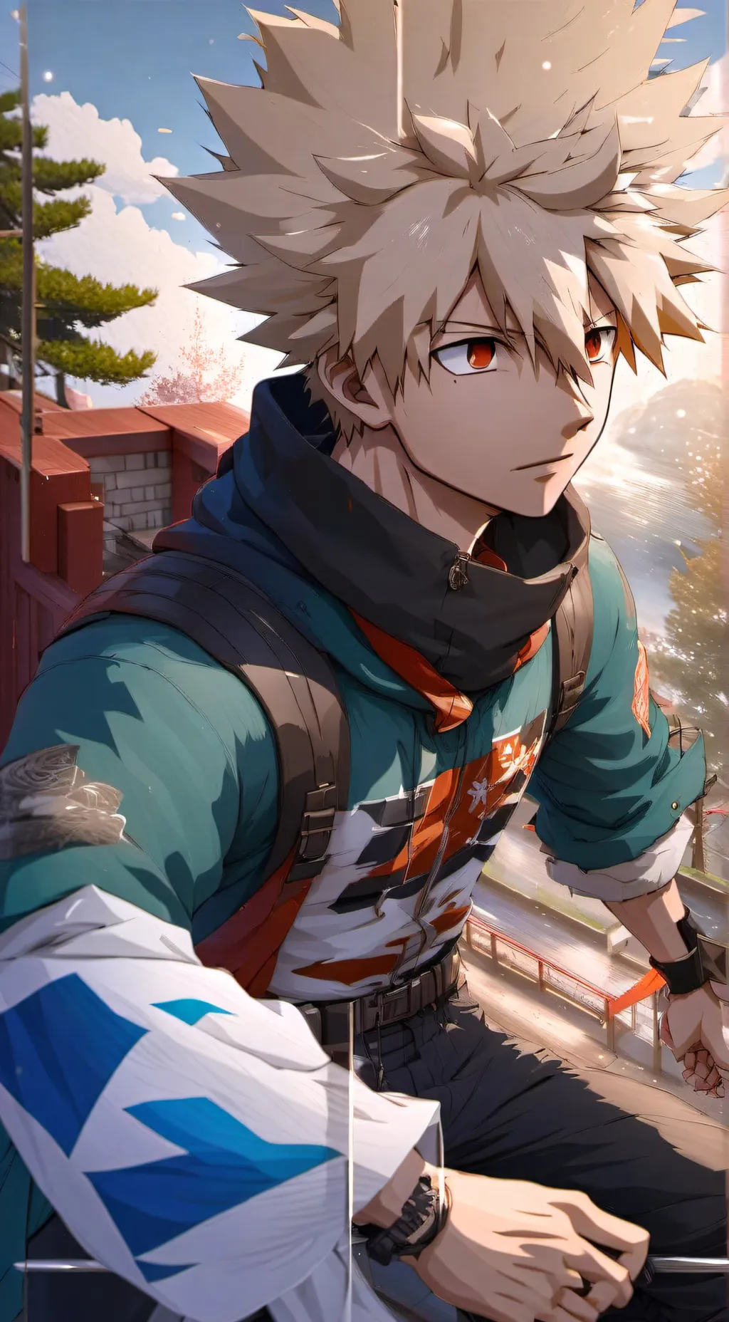 ai character: Bakugo background
