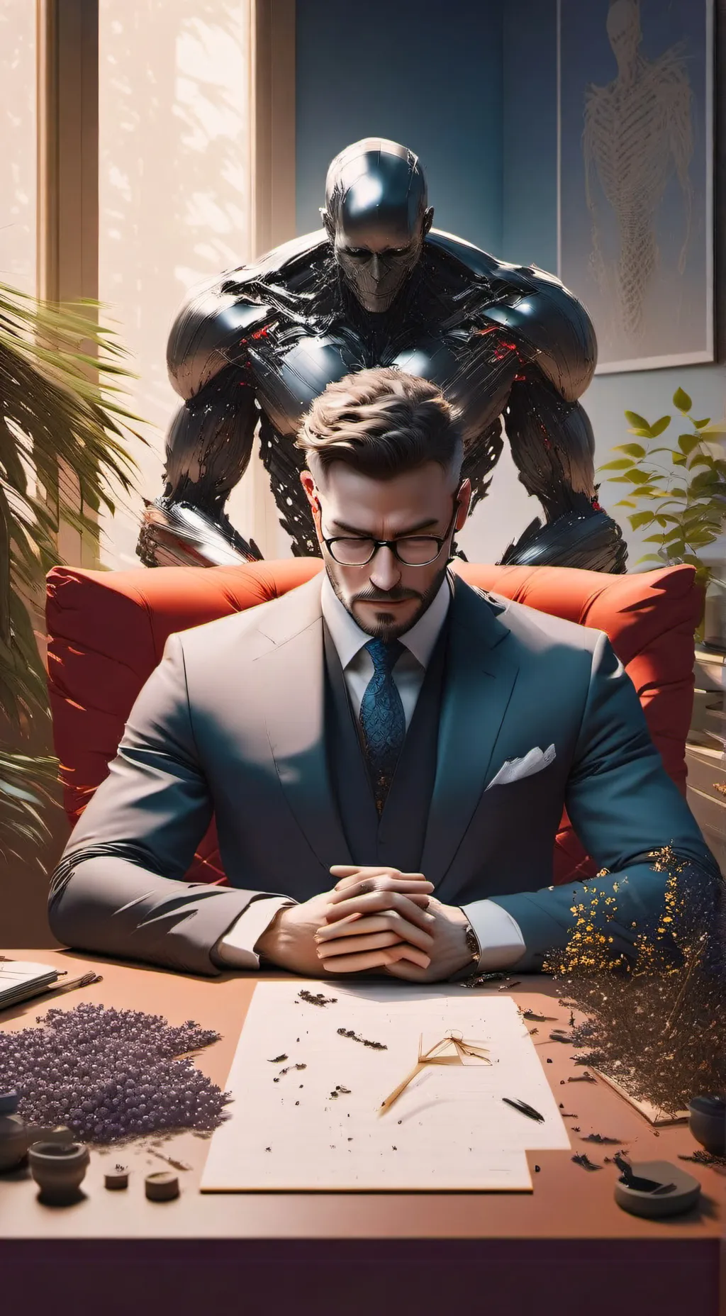 ai character: Dr. Strange background