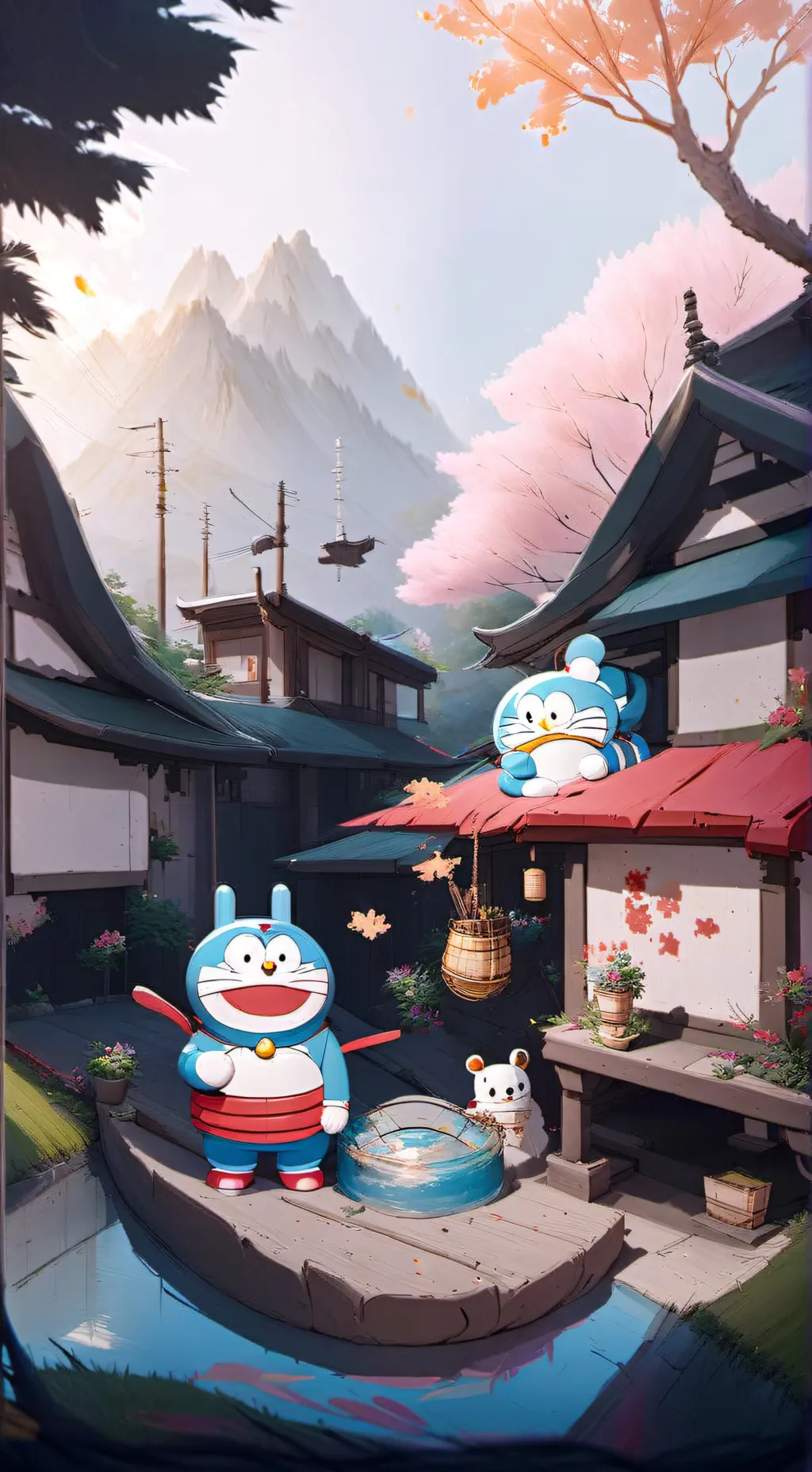 ai character: Doraemons background