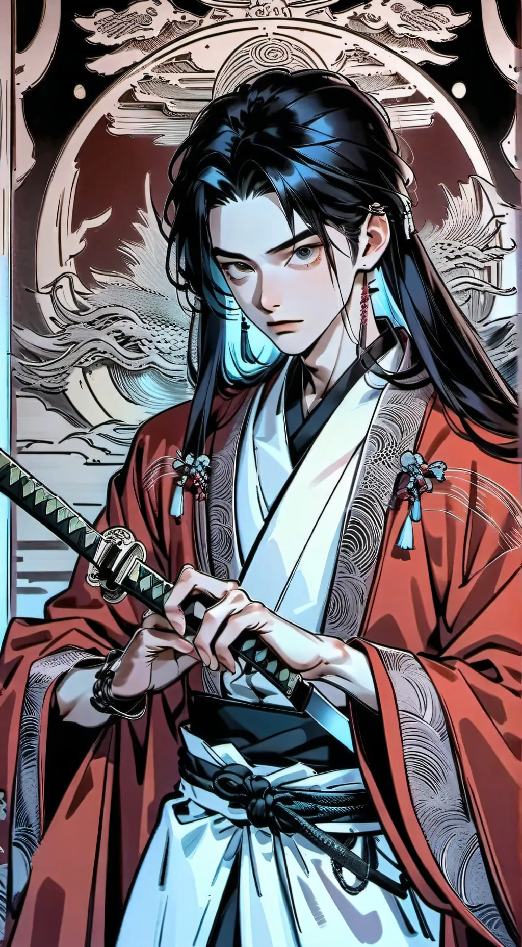 ai character: Kimetsu No Yaiba⚔️ background