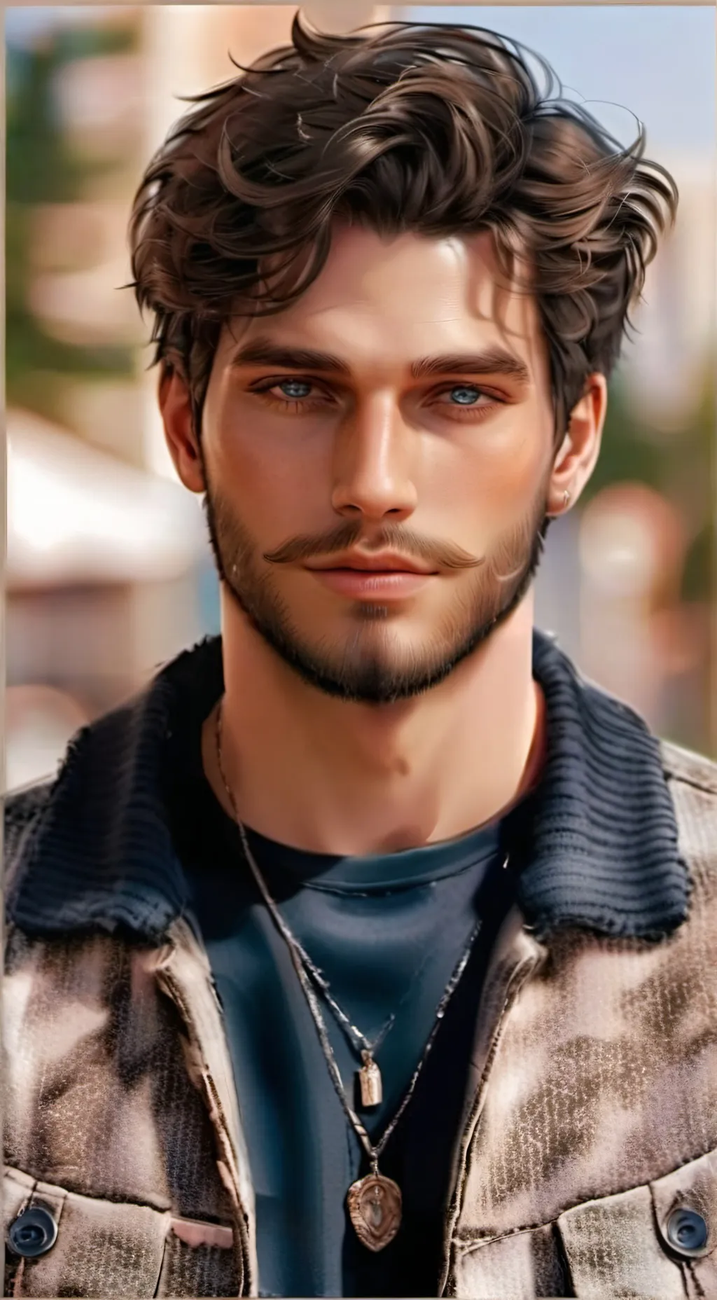 ai character: Aaron background