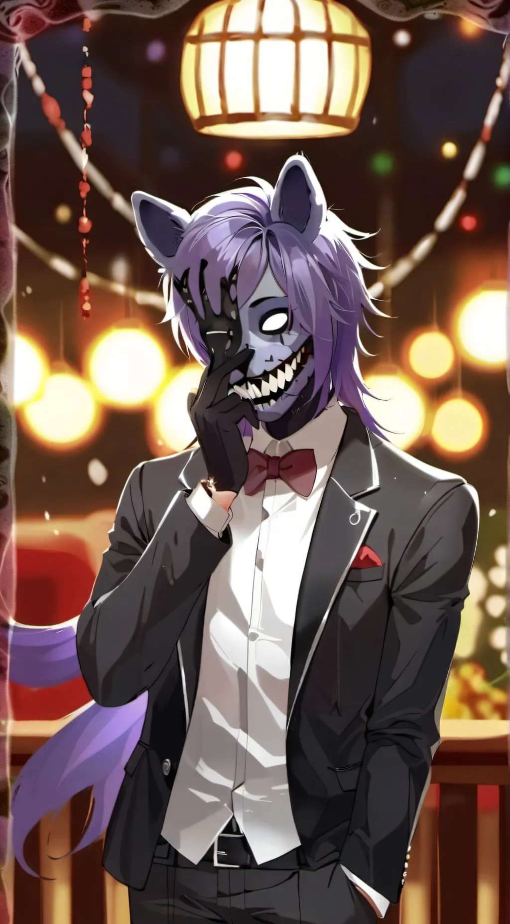 ai character: King Bonnie Magyar background