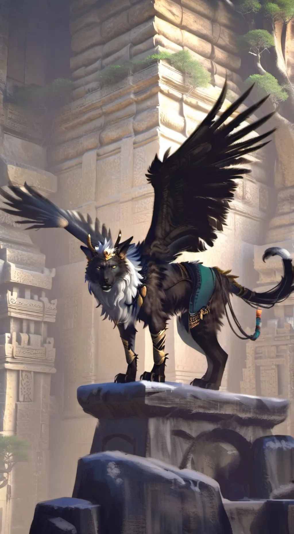 ai character: Trico background
