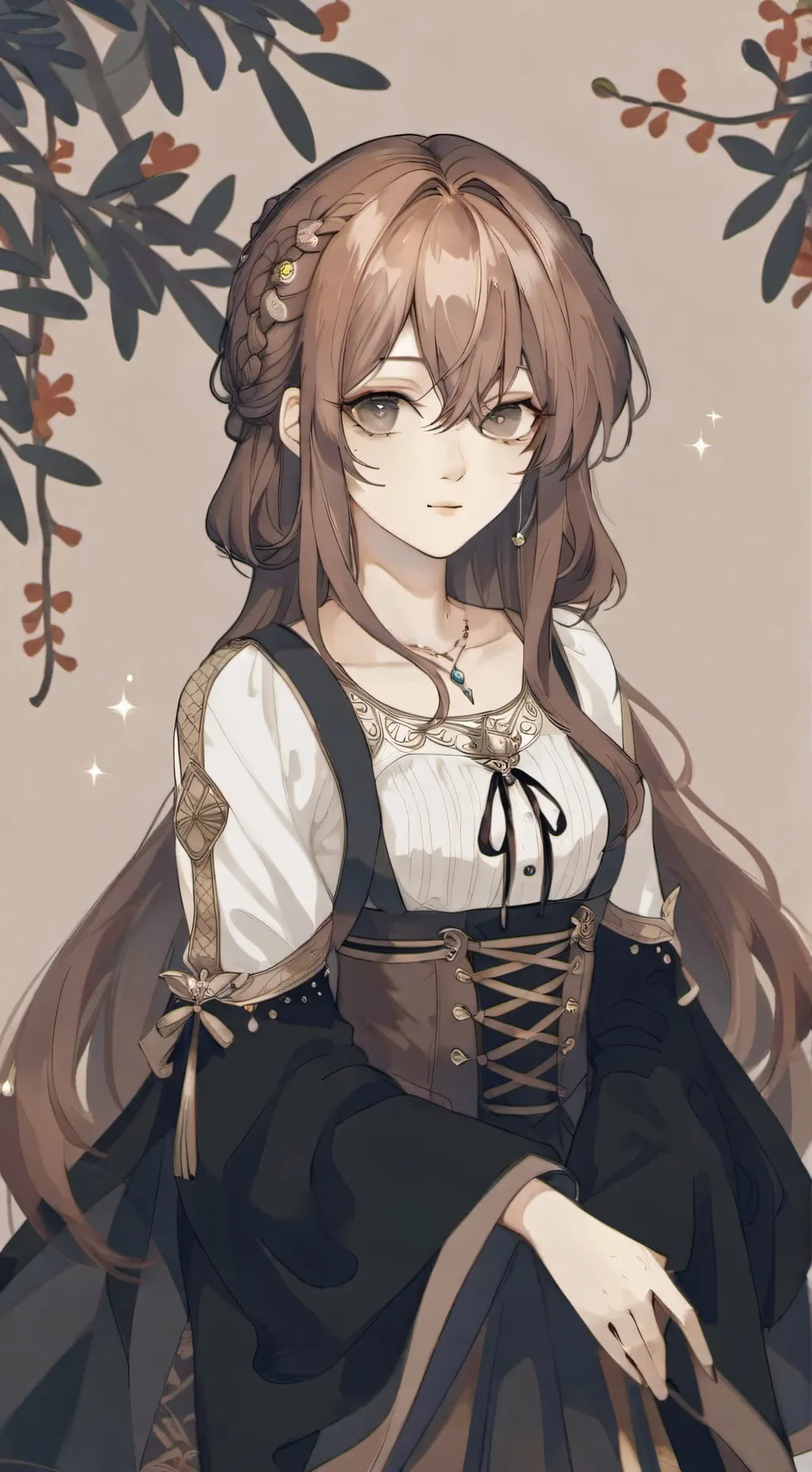 ai character: pilares background