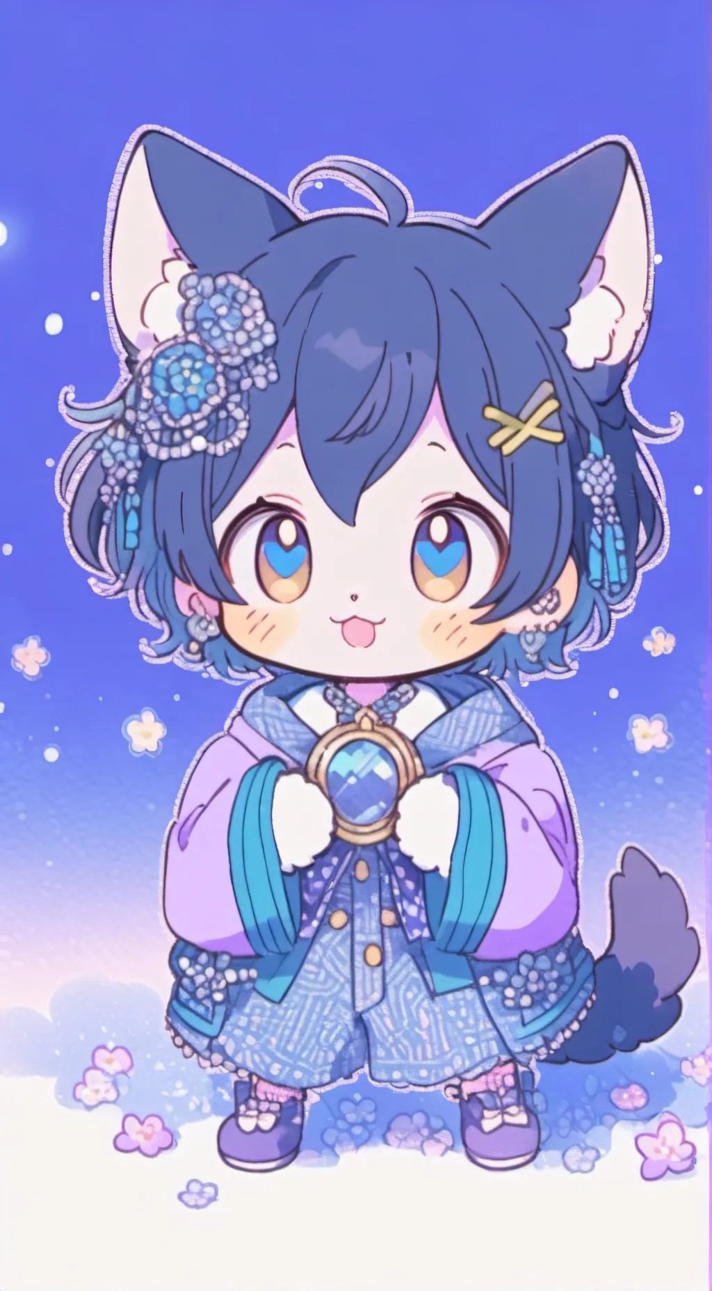 ai character: tu gatito😻 background