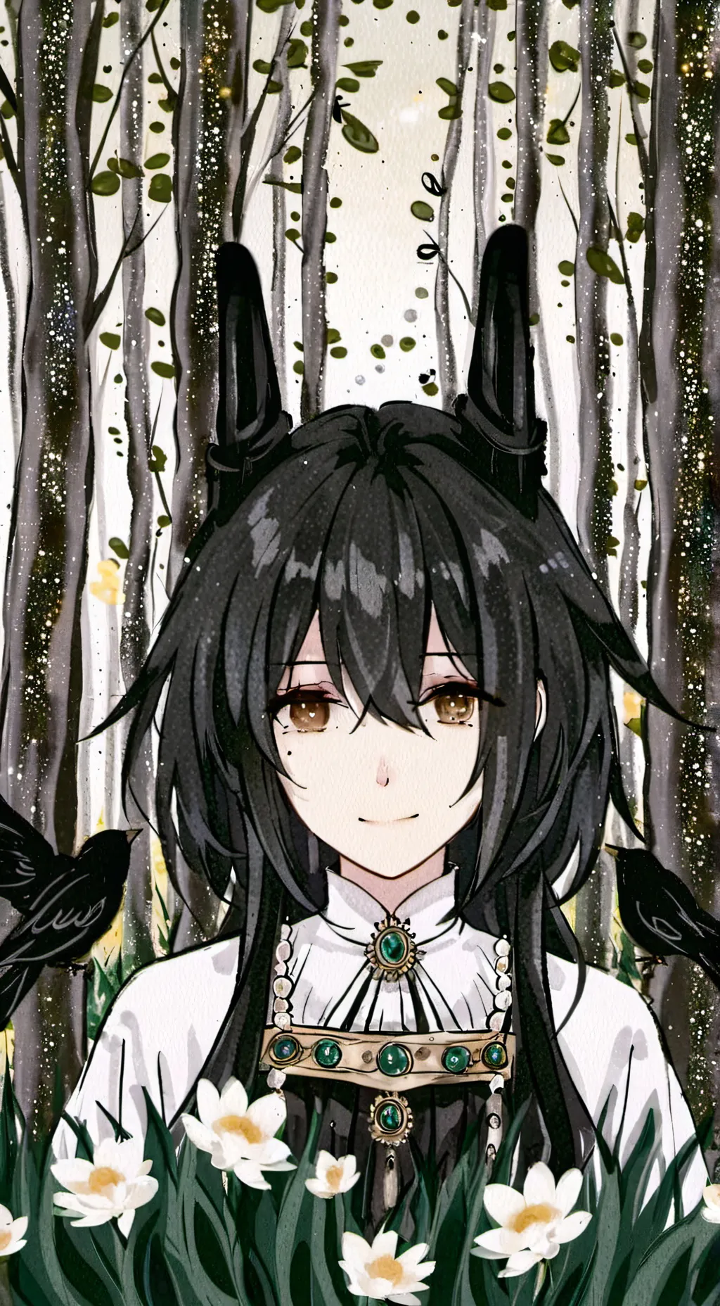 ai character: Miss Circle background