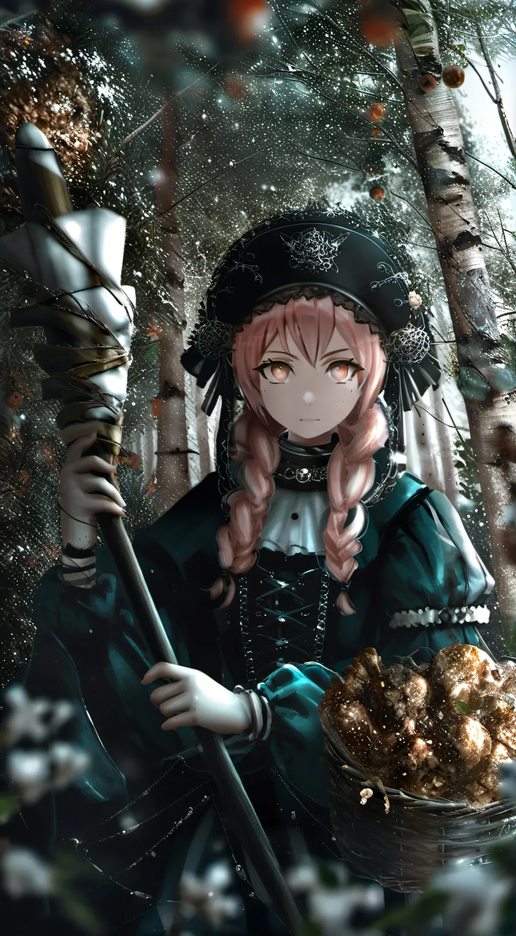 ai character: Sakura 72 background