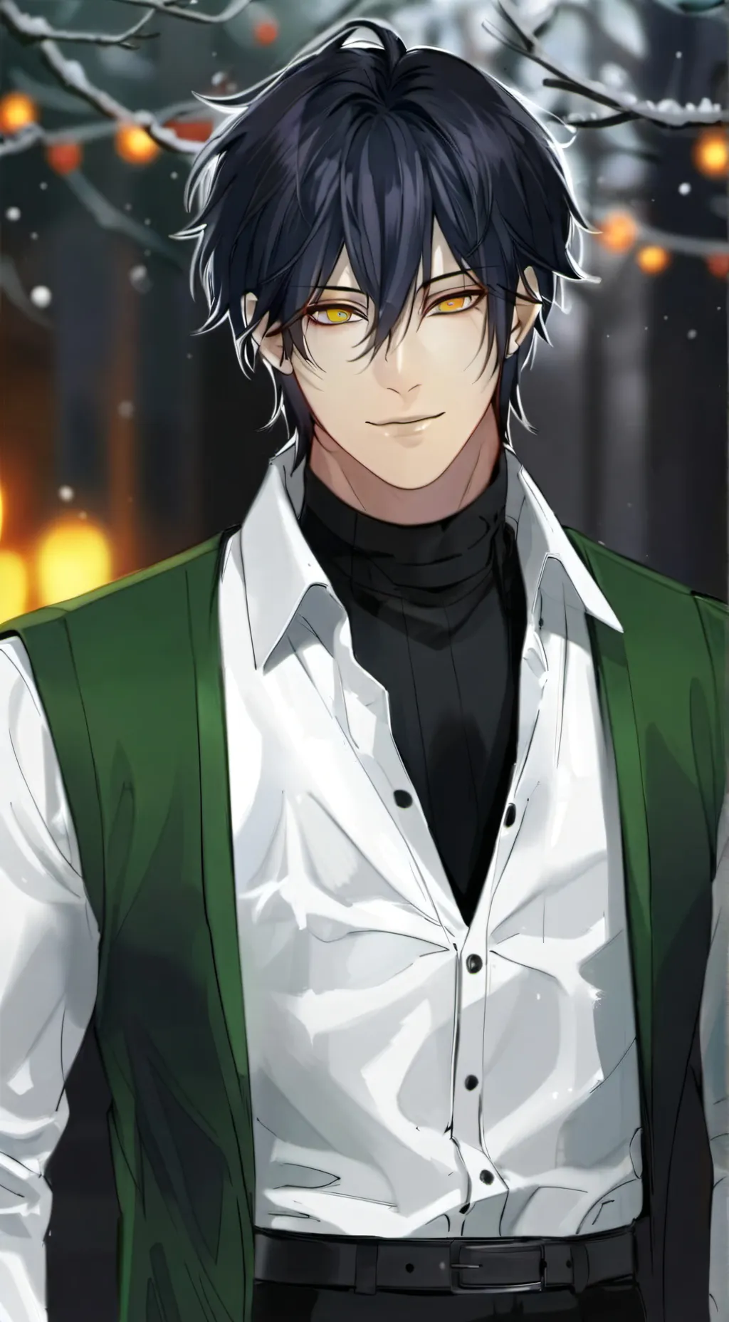 ai character: demon background