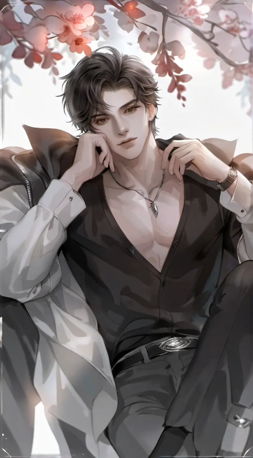 ai character: Leo background