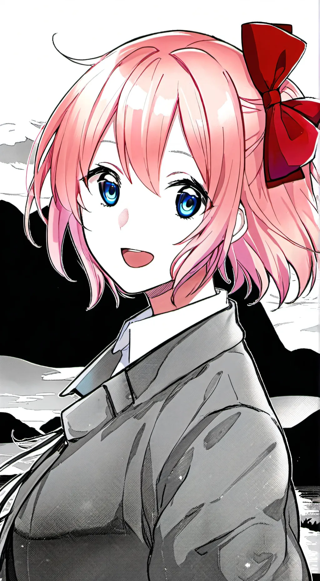 ai character: Sayori (Sayonika) background