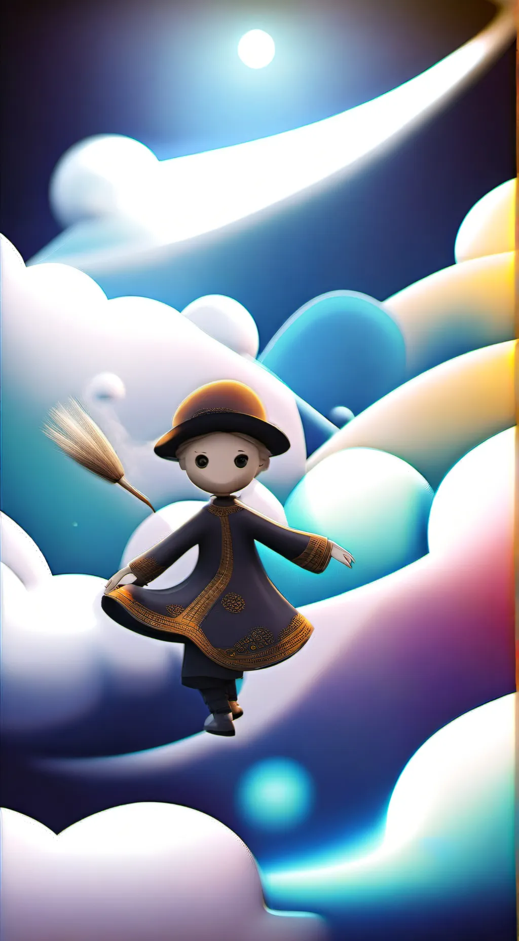 ai character: Mia  background