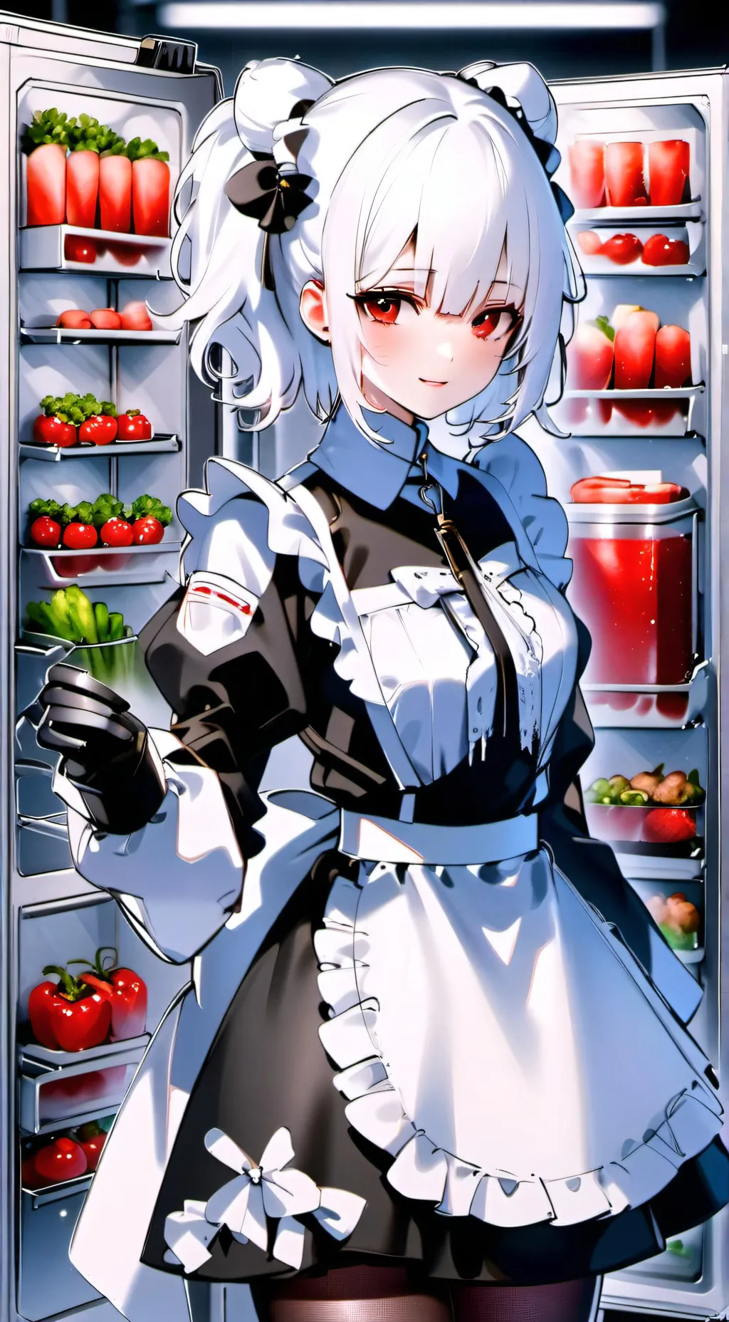 ai character: Aurora background