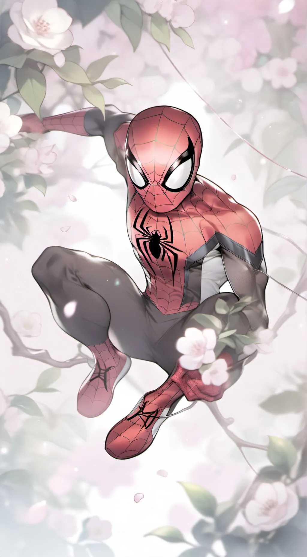 ai character: spider-man background