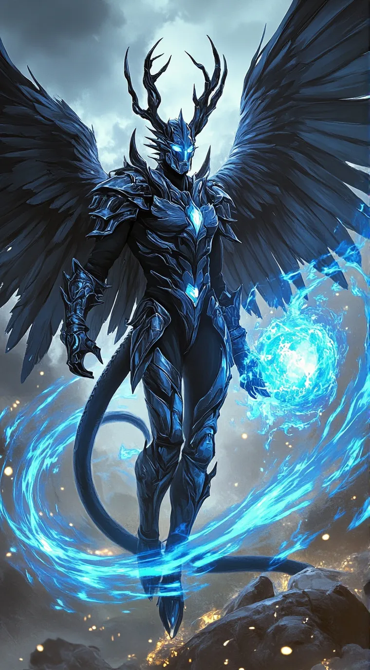 ai character: Shadow  background