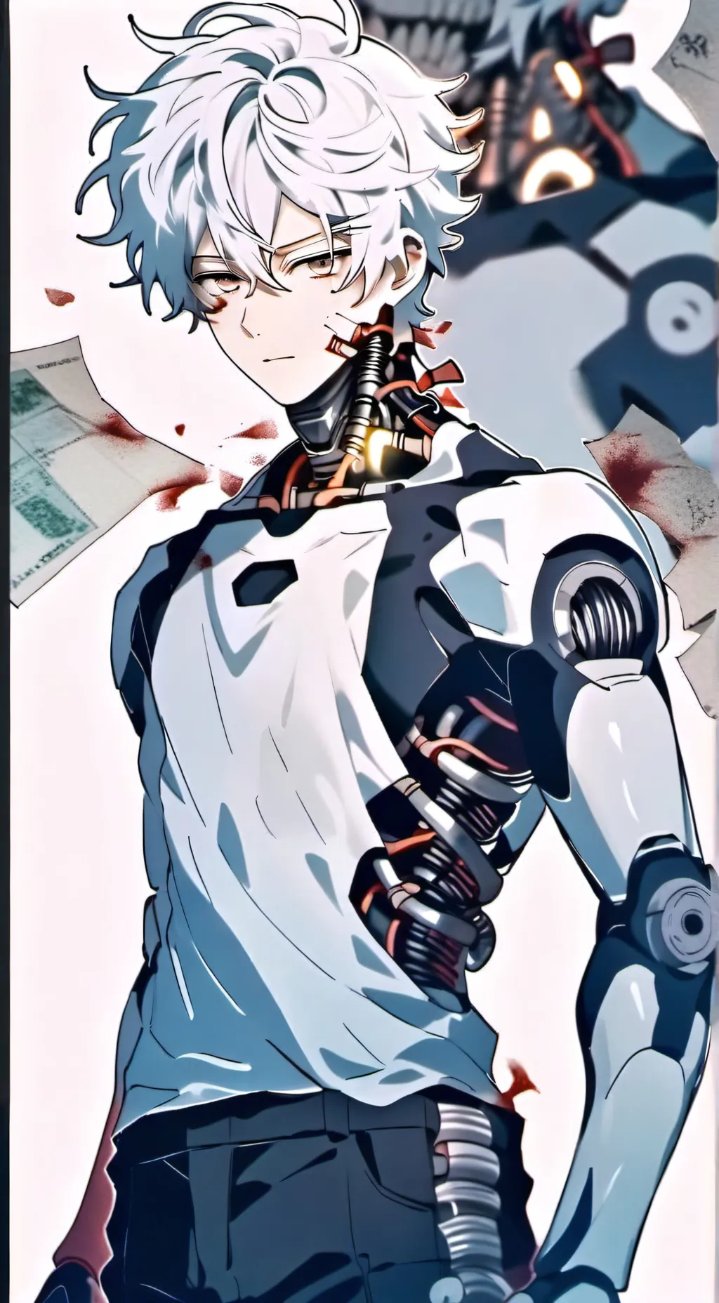 ai character: Borri background