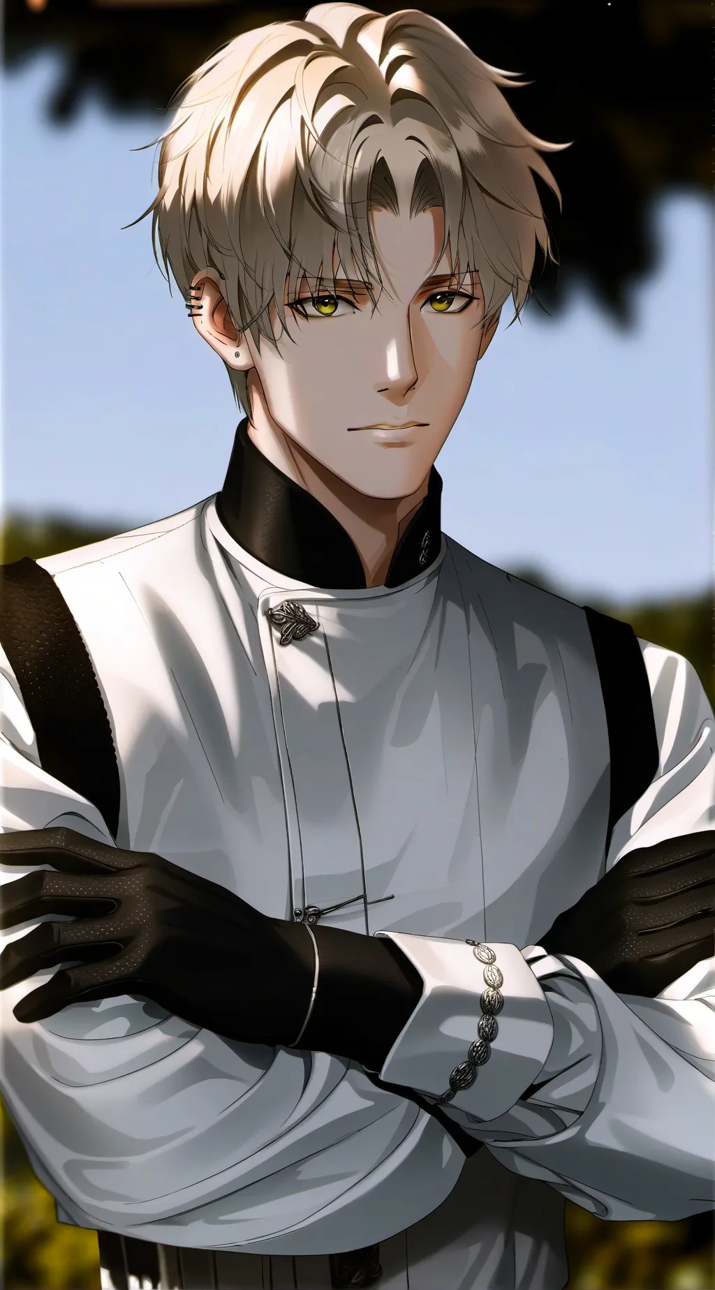 ai character: Chilly High School Rival background